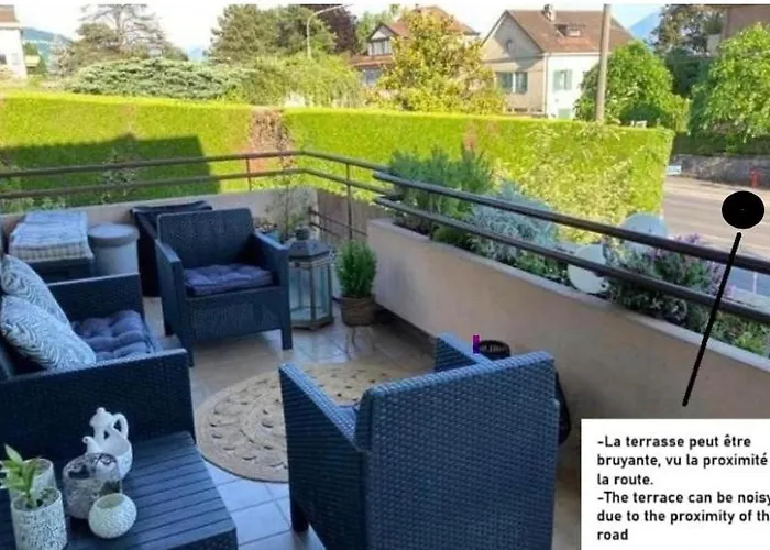 Pully Lakeside Street And Direct Bus To Train Station Apartamento *